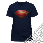 Superman Man Of Steel - Textured Logo (Unisex Tg. XL) giochi