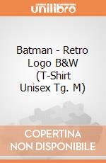 Batman - Retro Logo B&W (T-Shirt Unisex Tg. M) gioco