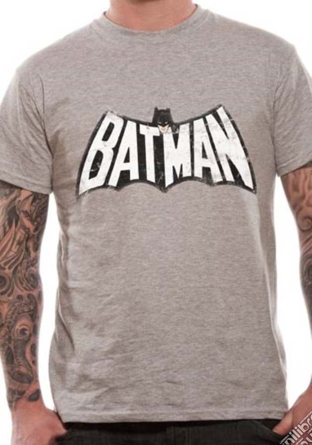 Batman - Retro Logo B&W (T-Shirt Unisex Tg. 2Xl) gioco