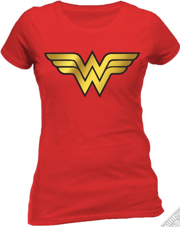 Wonder Woman - Foil Logo (T-Shirt Donna S) gioco di CID