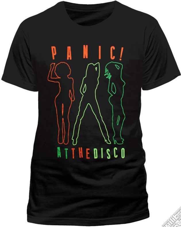 Panic At The Disco - Three Ladies Mens Black (T-Shirt Uomo XXL) gioco di CID