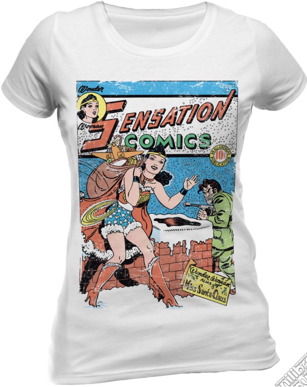 Wonder Woman - Comic Cover (T-Shirt Donna S) gioco di CID