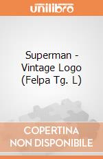Superman - Vintage Logo (Felpa Tg. L) gioco di CID