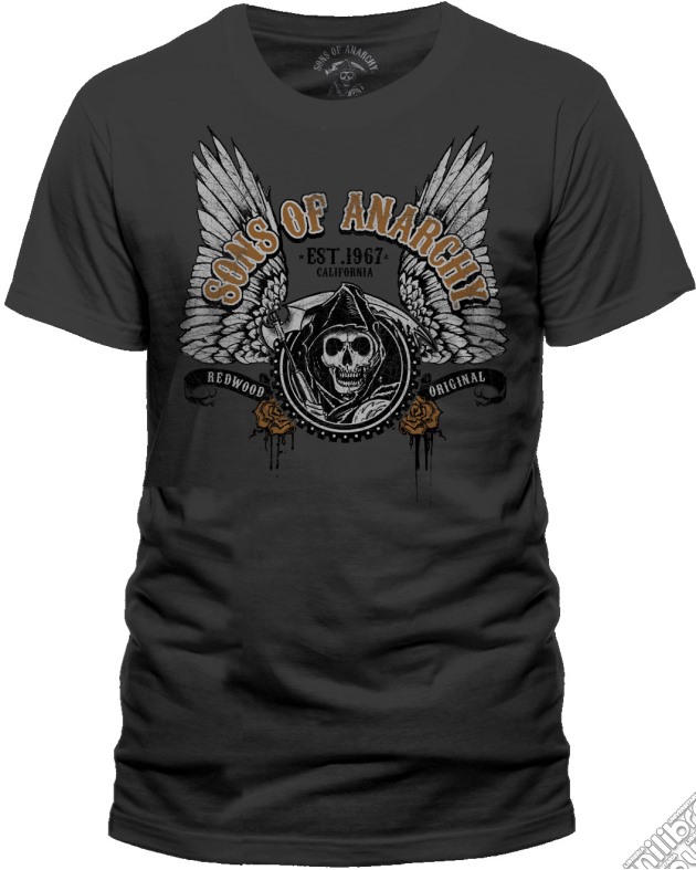 Sons Of Anarchy - Winged Logo (T-Shirt Uomo S) gioco di CID