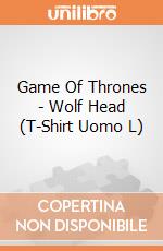 Game Of Thrones - Wolf Head (T-Shirt Uomo L) gioco di CID