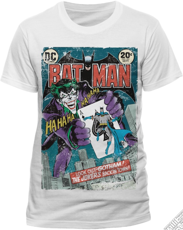 Batman - Joker Comic (T-Shirt Uomo S) gioco di CID