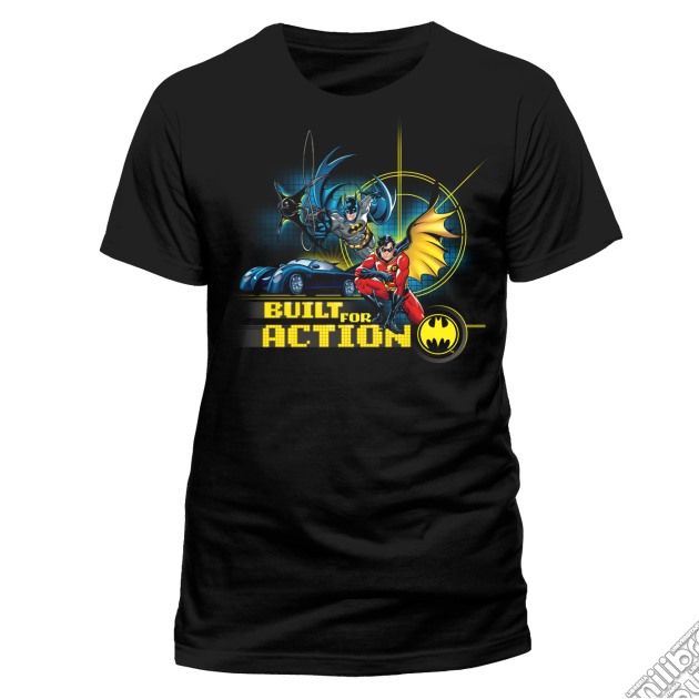 Batman & Robin Built For Action (Unisex Tg. L) gioco di CID