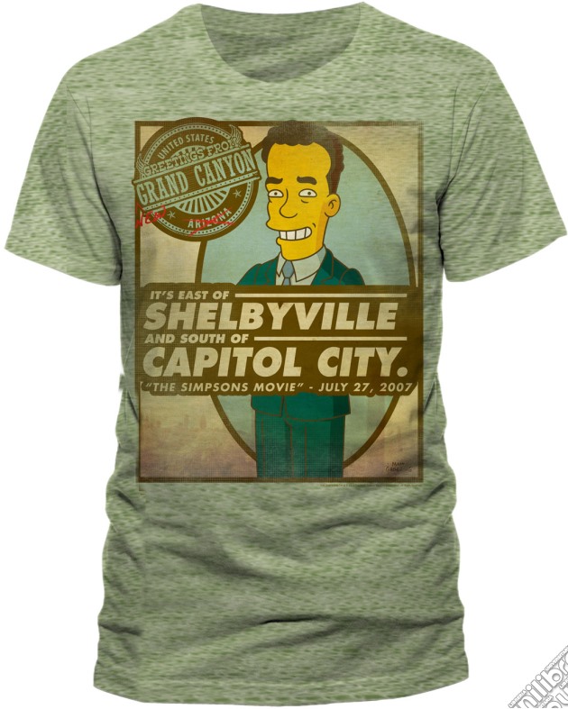 Simpsons - Tom Hanks East Of Shelbyville (Unisex Tg. S) gioco di CID