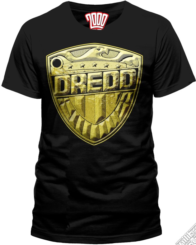 Judge Dredd - Sheild Logo (T-Shirt Uomo S) gioco di CID