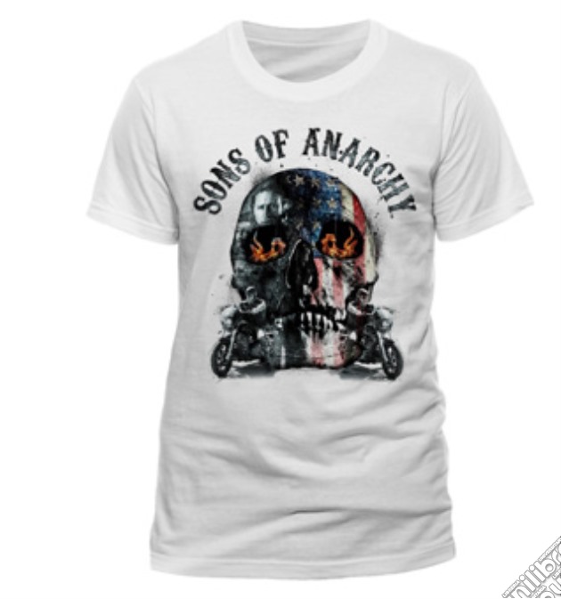 Sons Of Anarchy - Biker Skull (T-Shirt Uomo S) gioco di CID