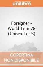 Foreigner - World Tour 78 (Unisex Tg. S) gioco di CID