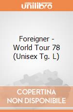 Foreigner - World Tour 78 (Unisex Tg. L) gioco di CID