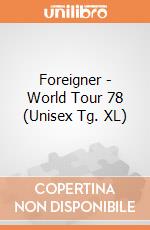 Foreigner - World Tour 78 (Unisex Tg. XL) gioco di CID