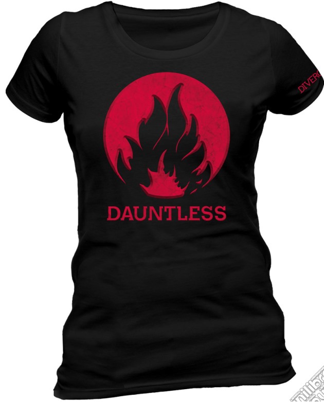 Divergent - Dauntless Red Stone (T-Shirt Donna M) gioco di CID