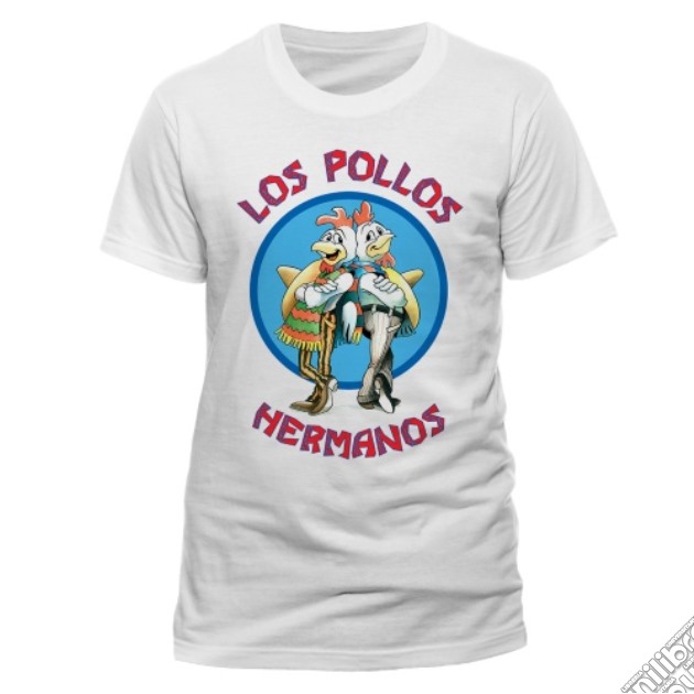 Breaking Bad - Los Pollos Hermanos (White) (T-Shirt Uomo XXL) gioco di CID