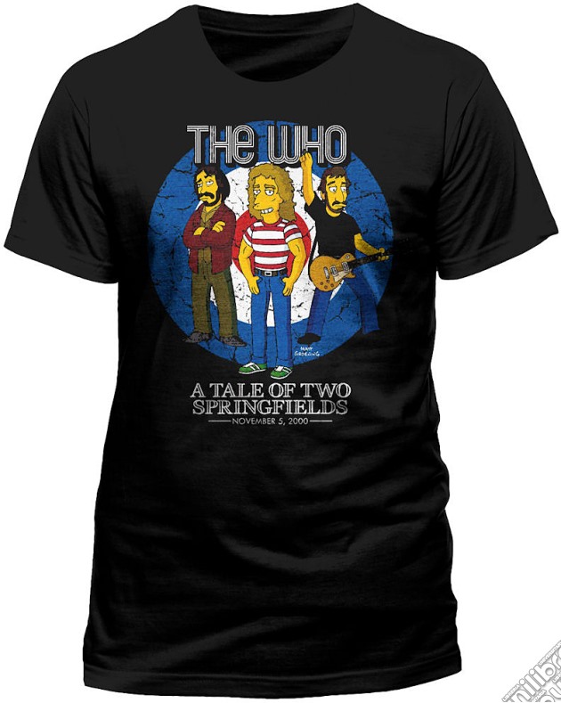 Simpsons - The Who Bullseye (T-Shirt Uomo M) gioco di CID