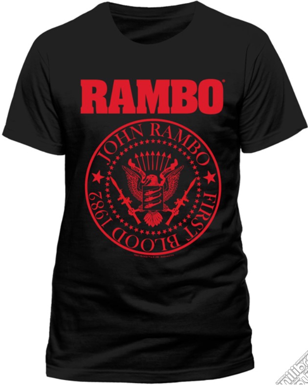 Rambo - Crest (T-Shirt Uomo L) gioco di CID