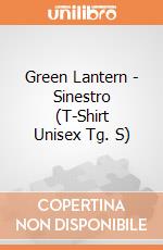 Green Lantern - Sinestro (T-Shirt Unisex Tg. S) gioco