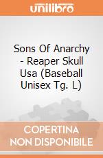 Sons Of Anarchy - Reaper Skull Usa (Baseball Unisex Tg. L) gioco di CID
