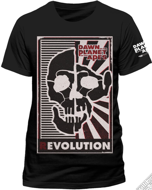 Dawn Of The Planet Of The Apes - Revolution Poster (T-Shirt Uomo S) gioco di CID