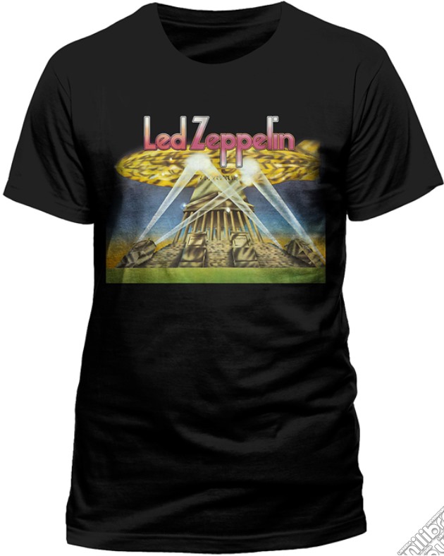 Led Zeppelin - II Inner Sleeve (T-Shirt Uomo S) gioco di CID