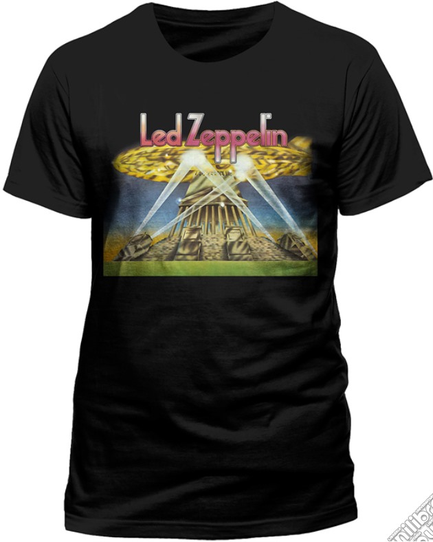 Led Zeppelin - II Inner Sleeve (T-Shirt Uomo L) gioco di CID