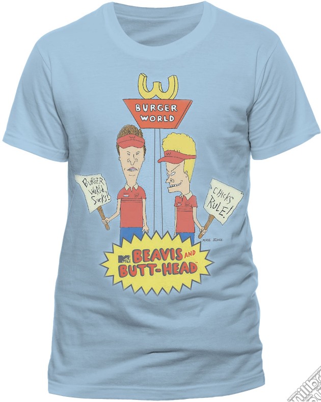 Beavis And Butt Head - Burger (T-Shirt Uomo M) gioco di CID