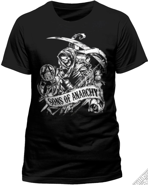 Sons Of Anarchy - Grim Reaper (T-Shirt Uomo S) gioco di CID