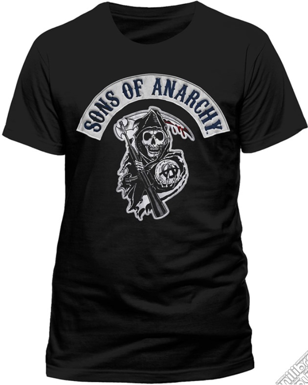 Sons Of Anarchy - Main Logo Banner (T-Shirt Uomo M) gioco di CID