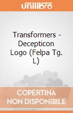 Transformers - Decepticon Logo (Felpa Tg. L) gioco di CID