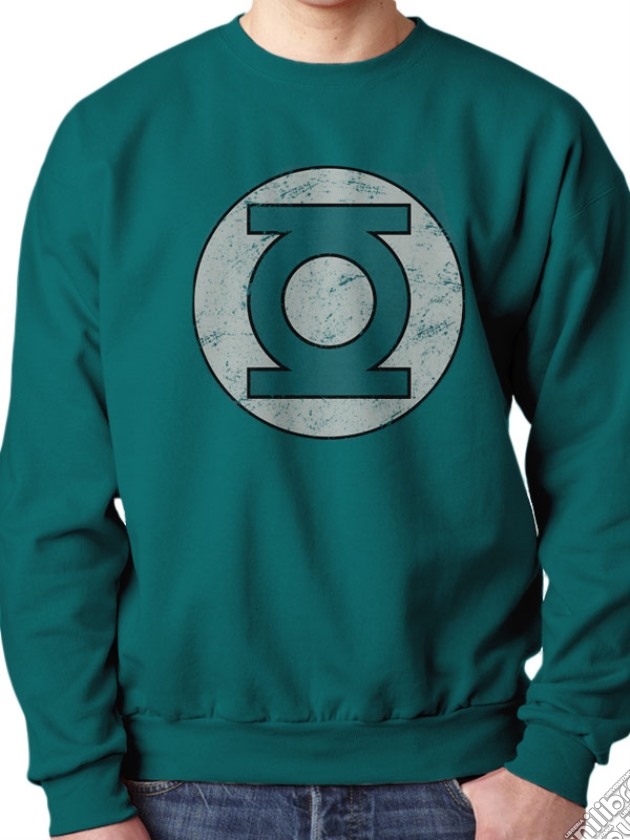 Green Lantern - Distressed Logo (Felpa Tg. S) gioco di CID