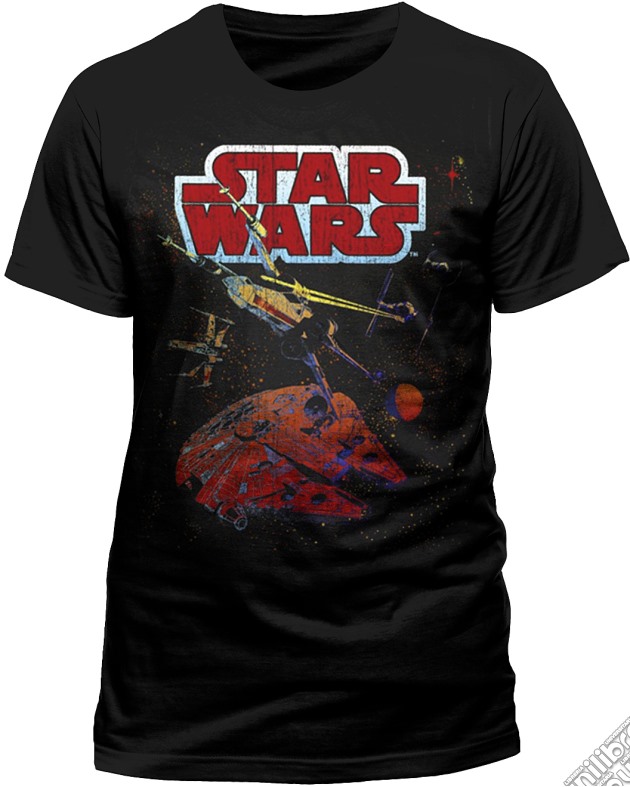 Star Wars - Xwing Gradient (T-Shirt Uomo S) gioco di CID