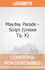 Mayday Parade - Script (Unisex Tg. X) gioco di CID