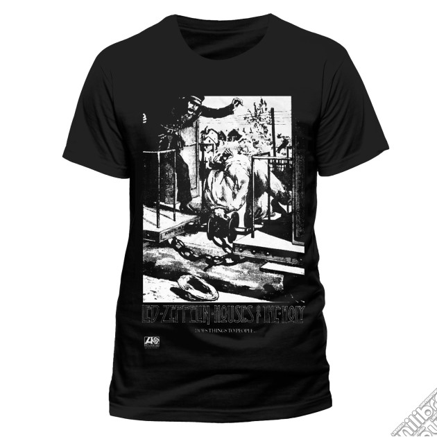 Led Zeppelin - Promo Add Black (T-Shirt Uomo S) gioco di CID