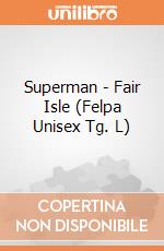 Superman - Fair Isle (Felpa Unisex Tg. L) gioco di CID
