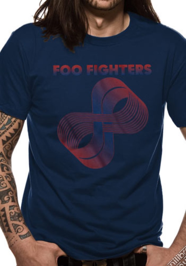 Foo Fighters - Loops Logo Navy (Unisex Tg. S) gioco di CID