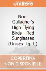 Noel Gallagher's High Flying Birds - Red Sunglasses (Unisex Tg. L) gioco di CID