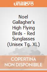Noel Gallagher's High Flying Birds - Red Sunglasses (Unisex Tg. XL) gioco di CID
