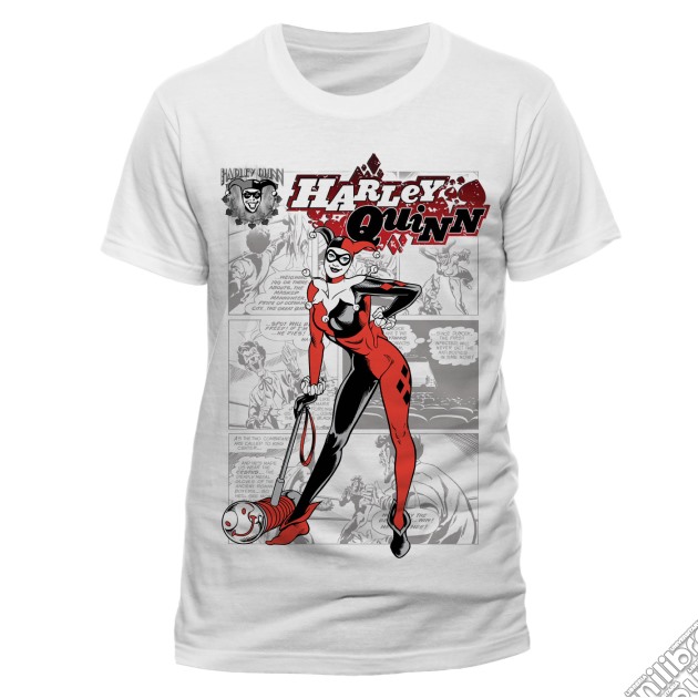 Harley Quinn - Comic White Design (Unisex Tg. S) gioco di CID