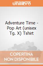 Adventure Time - Pop Art (unisex Tg. X) Tshirt gioco