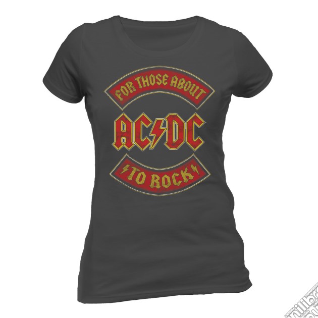 Ac/Dc About To Rock Banner (Unisex Tg. M) gioco di CID