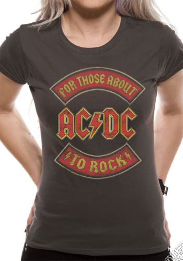Ac/Dc - About To Rock Banner (Unisex Tg. XXL) gioco di CID