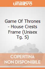 Game Of Thrones - House Crests Frame (Unisex Tg. S) gioco di CID