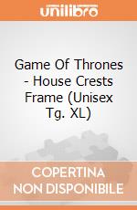 Game Of Thrones - House Crests Frame (Unisex Tg. XL) gioco di CID