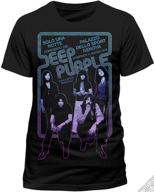 Deep Purple - Genova 1973 (Unisex Tg. S) gioco di CID