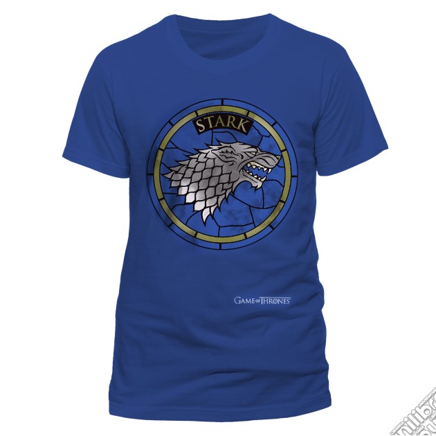 Game Of Thrones - Stark Logo Glass Window (Unisex Tg. XL) gioco di CID