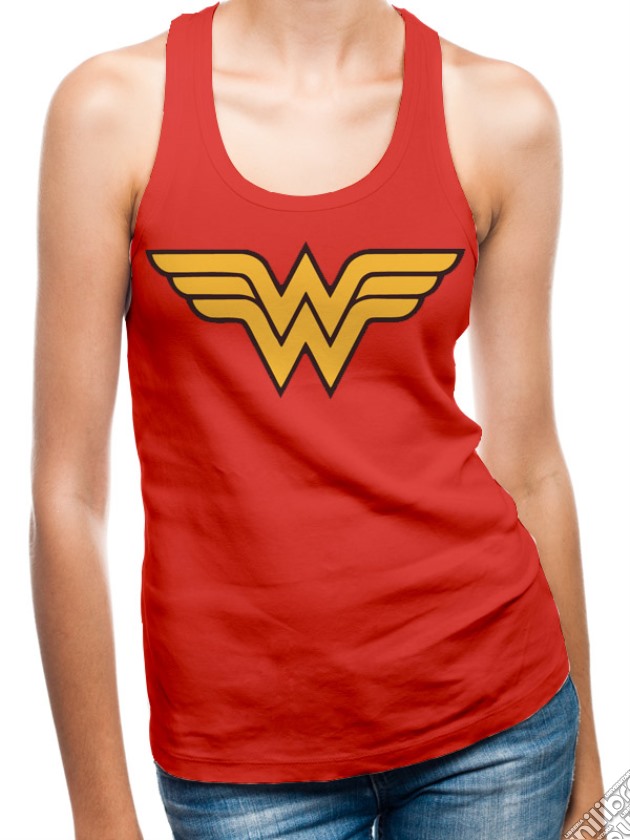Wonder Woman - Logo (Canotta Donna Tg. Xl) gioco