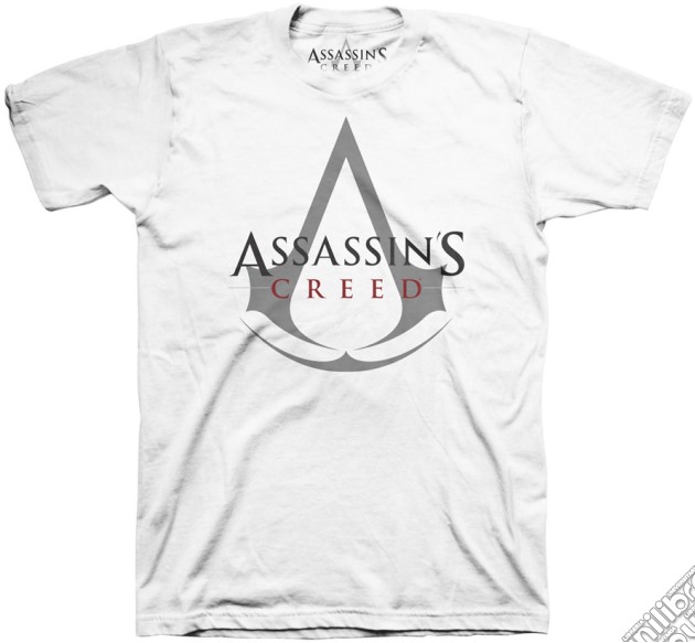 Assassin's Creed - Logo White (Unisex Tg. M) gioco di CID