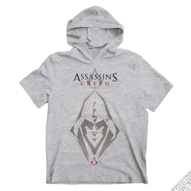 Assassin's Creed - Assassin Vector Grey (Pullover Manica Corta Unisex Tg. S) gioco di CID