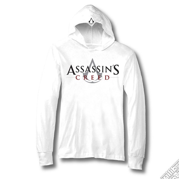 Assassin's Creed - Logo White (Pullover Unisex Tg. S) gioco di CID